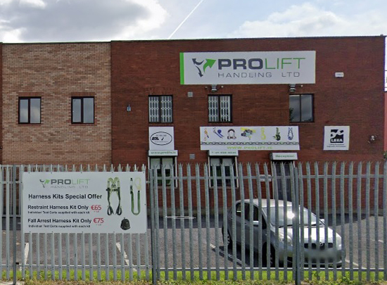 Street View Offices of Prolift Handling Ltd Oak Road Dublin Preinsert