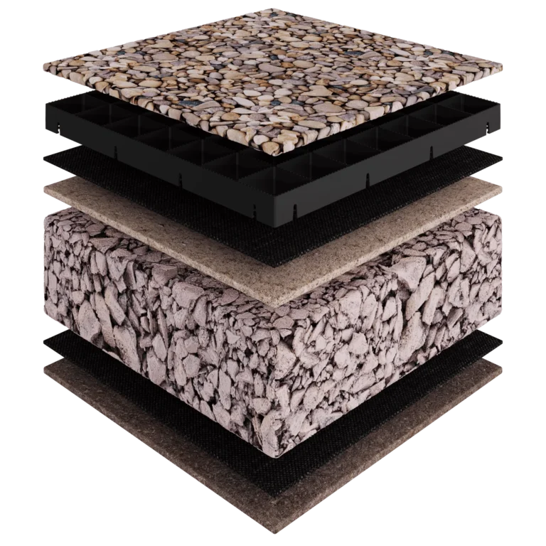 Laying gravel grids 1780x 768x768