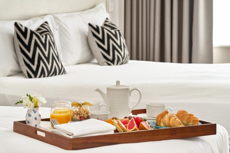 breakfast in bed at Summethill House Hotel Wicklow 768x513