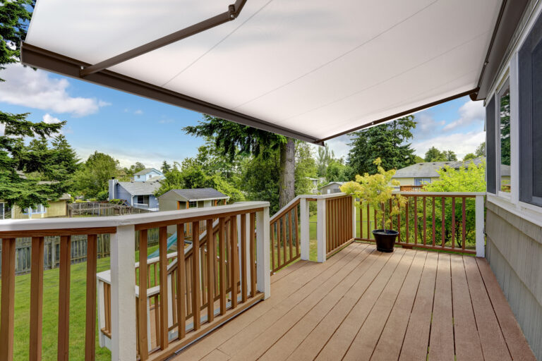 Motorised Awning Installation