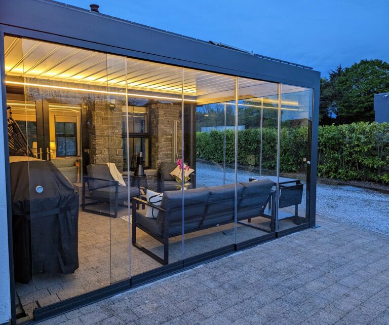 Anthracite Aluminium Pergola